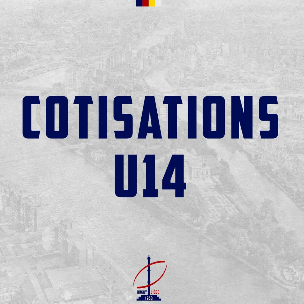 Cotisations U14