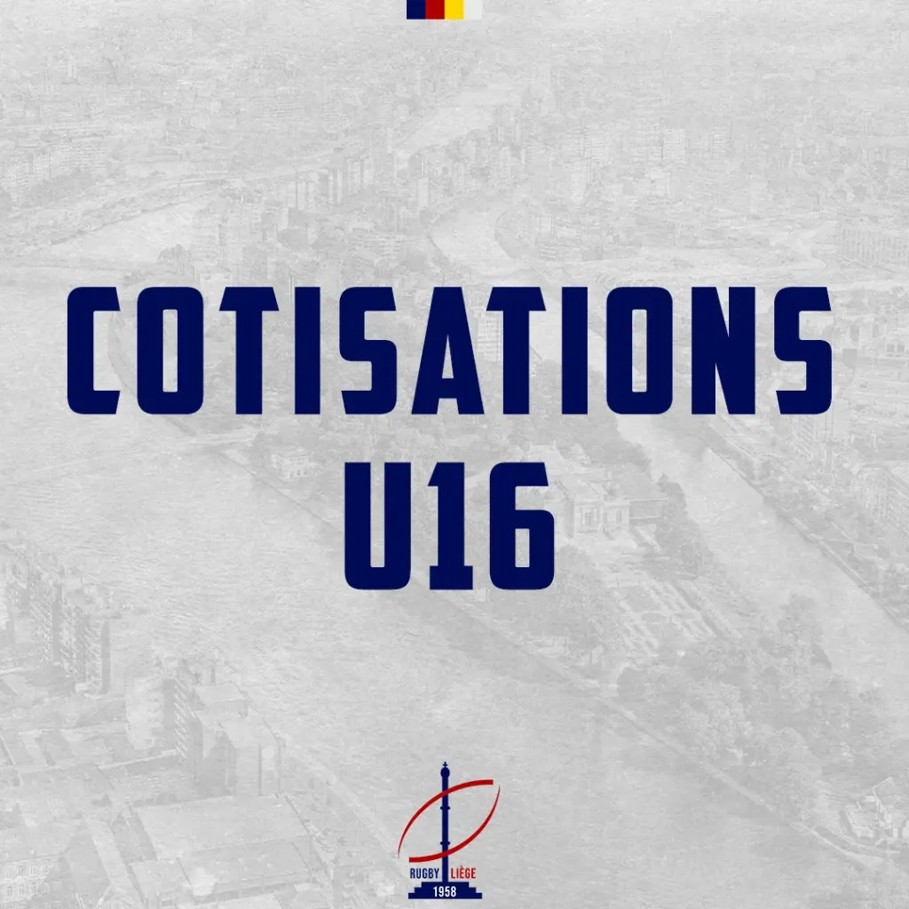 Cotisations U16